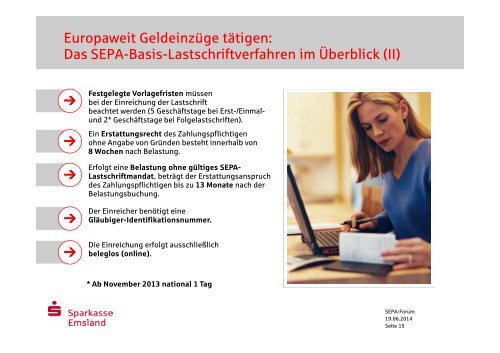 SEPA-Lastschriften - Sparkasse Emsland