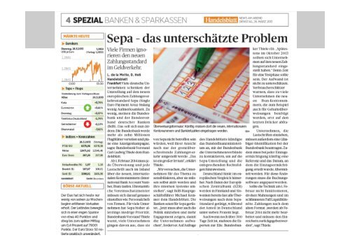 SEPA-Lastschriften - Sparkasse Emsland