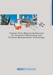 Volume Flow Measuring Devices for Emission Monitoring and ...