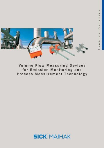 Volume Flow Measuring Devices for Emission Monitoring and ...