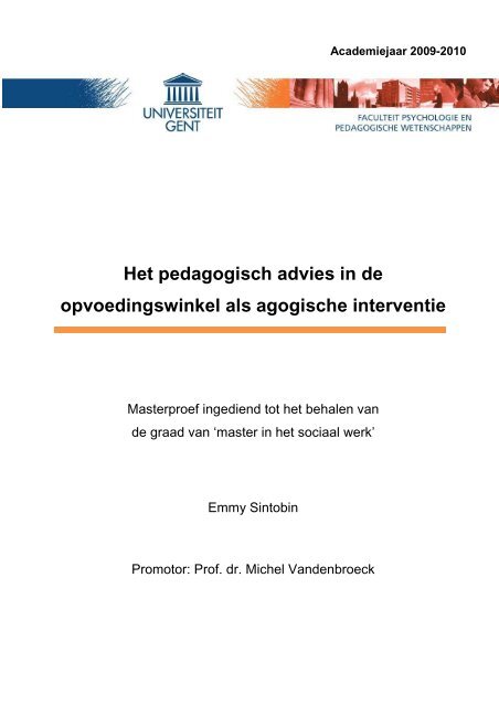 Masterproef Emmy Sintobin - Expoo