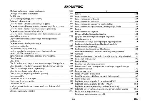 Podane zasady eksploatacji ciÄgnika Proxima Power sÅuÅ¼Ä do ...