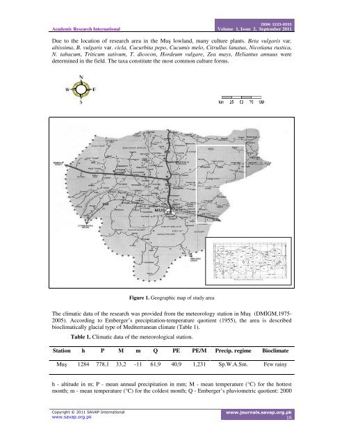 Vol. 1(2) SEP 2011 - SAVAP International