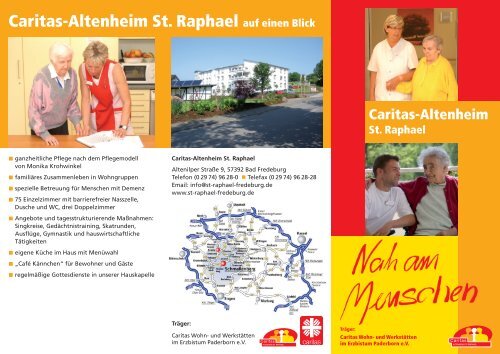 Caritas-Altenheim St. Raphael auf einen Blick