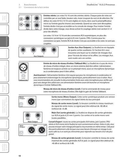 StudioLive™ 16.0.2 Presonus - Univers-sons.com