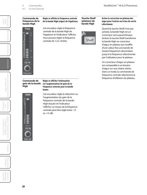 StudioLive™ 16.0.2 Presonus - Univers-sons.com