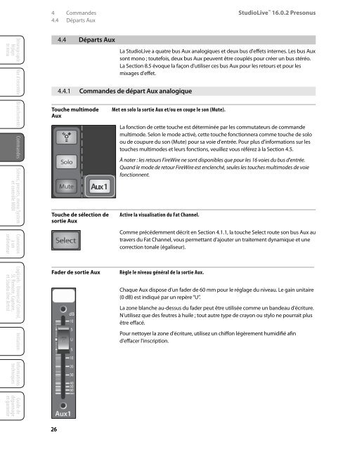 StudioLive™ 16.0.2 Presonus - Univers-sons.com