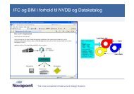 IFC og BIM i forhold til NVDB og Datakatalog - BA-Nettverket