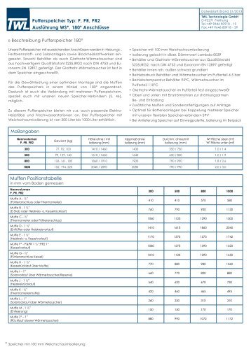 bis 1000 Liter - TWL-Technologie GmbH