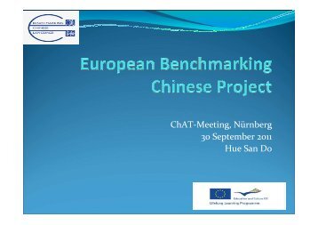 EBCL-European Benchmarking Chinese Language - Eu.com