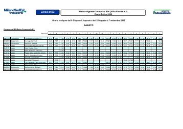 z403 SAB estivo - Milano SudEst Trasporti