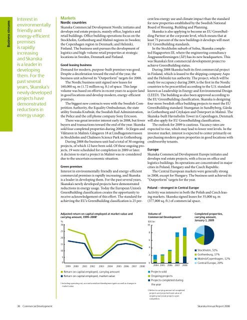 Annual Report 2008 - Skanska