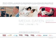 MEDIA-DATEN 2011 - Beauty Forum