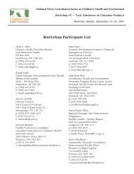 CH Workshop #5 package.pmd - Pollution Probe