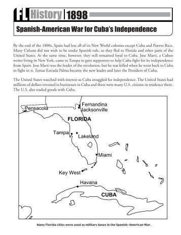 Chapter 20 The Spanish American War