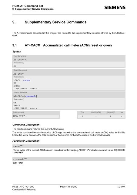 HC25 AT Command Set - Portech.com.tw