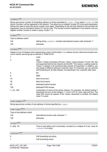 HC25 AT Command Set - Portech.com.tw