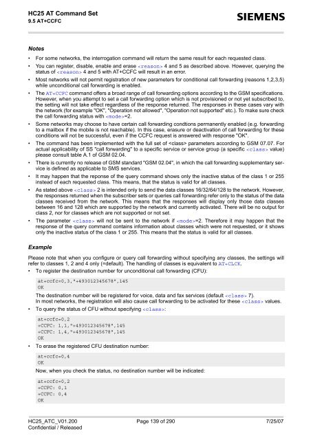 HC25 AT Command Set - Portech.com.tw