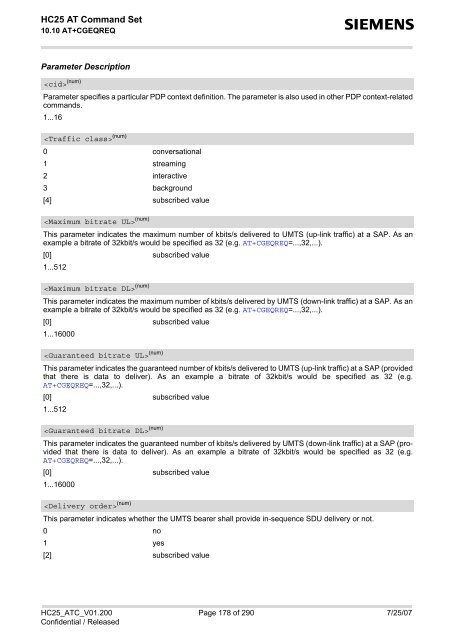 HC25 AT Command Set - Portech.com.tw