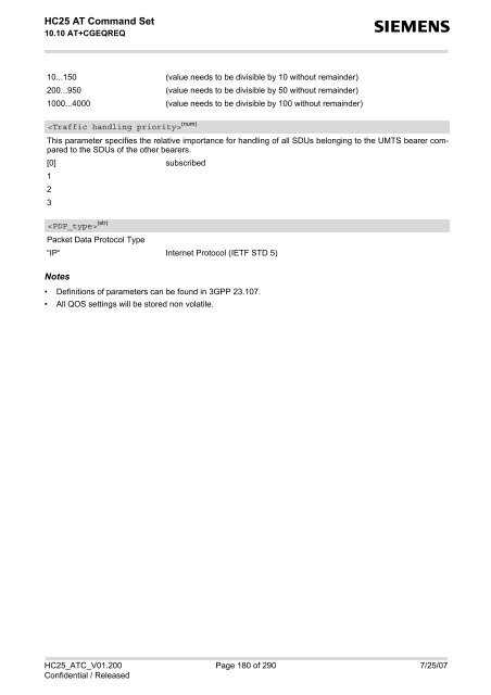 HC25 AT Command Set - Portech.com.tw