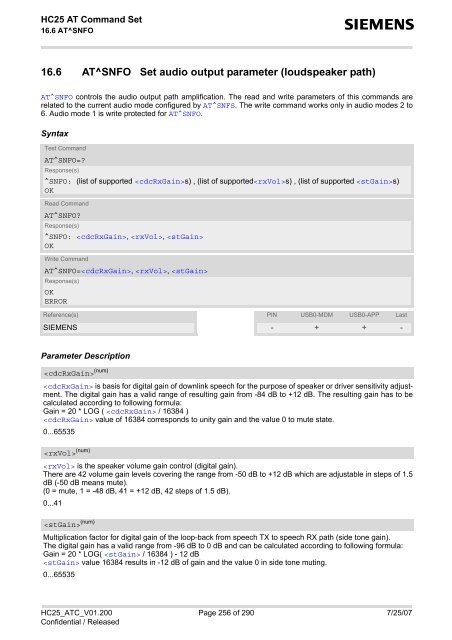 HC25 AT Command Set - Portech.com.tw