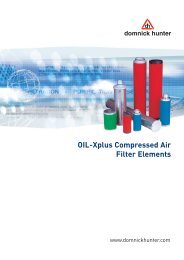 OIL-Xplus Compressed Air Filter Elements