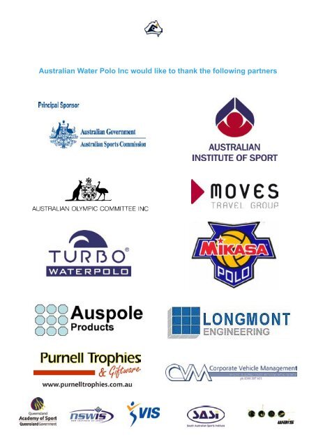 2009-10 Annual Report - Australian Water Polo Inc