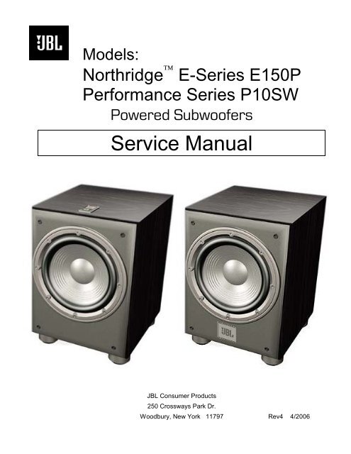 jbl pb12 subwoofer