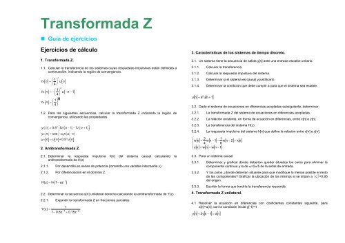 Transformada Z