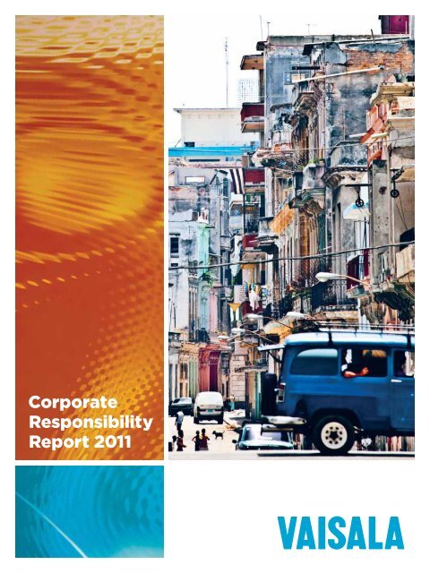 Vaisala Corporate Responsibility Report 2011