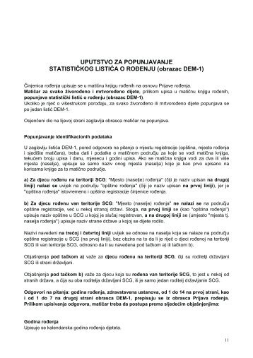 Uputstvo za DEM-1.pdf - Monstat