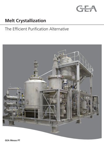 Melt Crystallization - GEA Messo PT