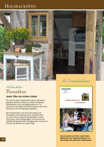 Holzbacköfen Bausätze - Kaminofen-Shop.de