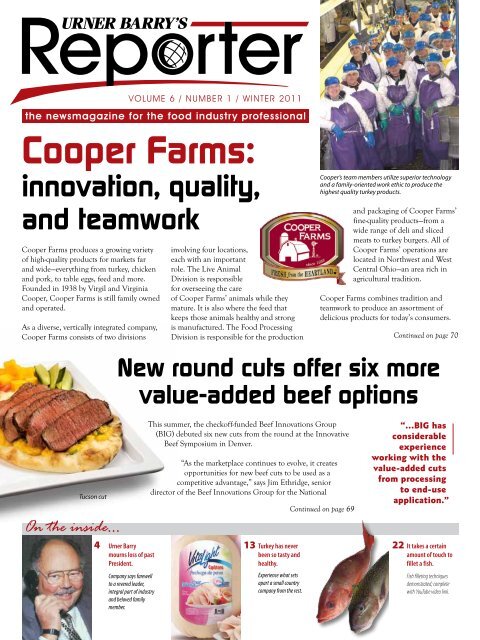 Cooper Farms: - Urner Barry Publications, Inc.
