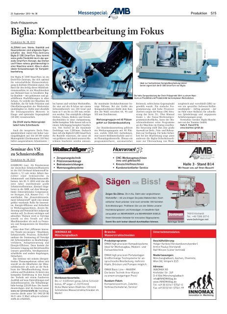 Ausgabe - 38 - 2010 - Produktion.de