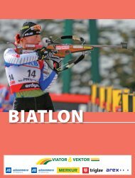 Biatlon - Modra kartica