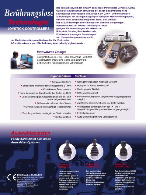 jc2000-serie - WES EBERT SYSTEME ELECTRONIC GmbH