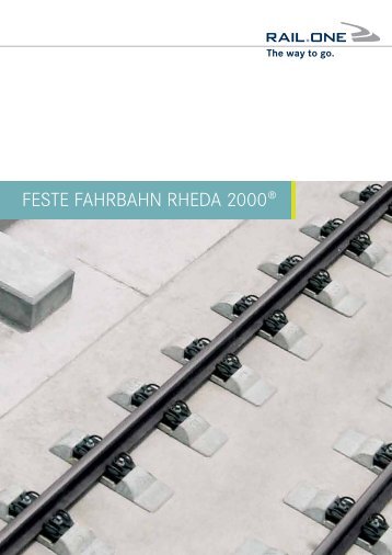 feste fAhrbAhn rhedA 2000Â® - RAIL.ONE GmbH