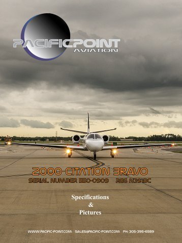 2000 Citation Bravo 550-0909 N391BC - Pacific Point Aviation