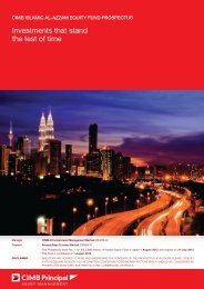 Investments that stand the test of time - CIMB-Principal Asset ...