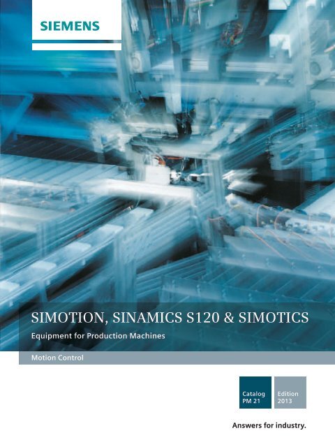 Catalog PM 21 2013 - Siemens Industry, Inc.