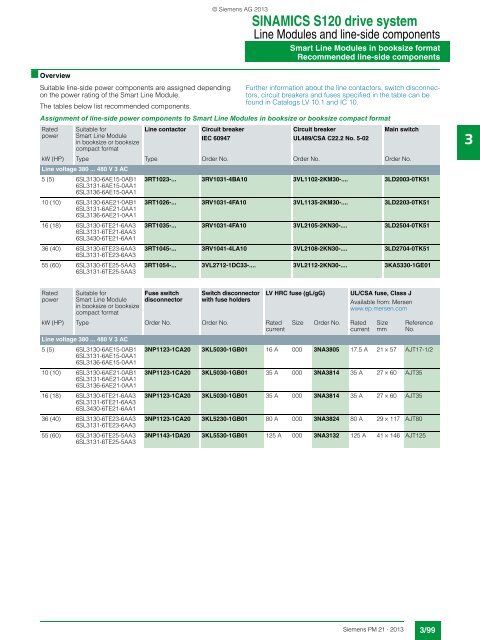 Catalog PM 21 2013 - Siemens Industry, Inc.