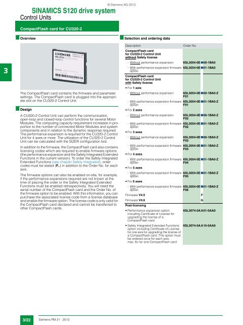 Catalog PM 21 2013 - Siemens Industry, Inc.