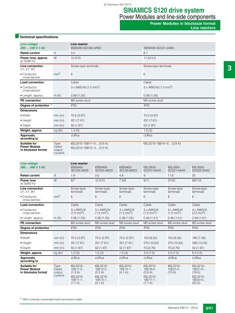 Catalog PM 21 2013 - Siemens Industry, Inc.