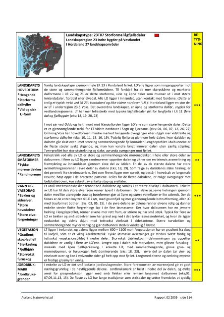 Landskapstyper i Hordaland 2009 - Fjell kommune