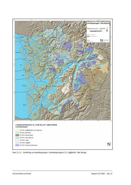 Landskapstyper i Hordaland 2009 - Fjell kommune