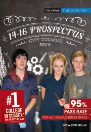 14-16 Prospectus - City College