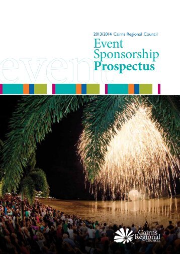 Event Sponsorship Prospectus - Cairns Regional Council