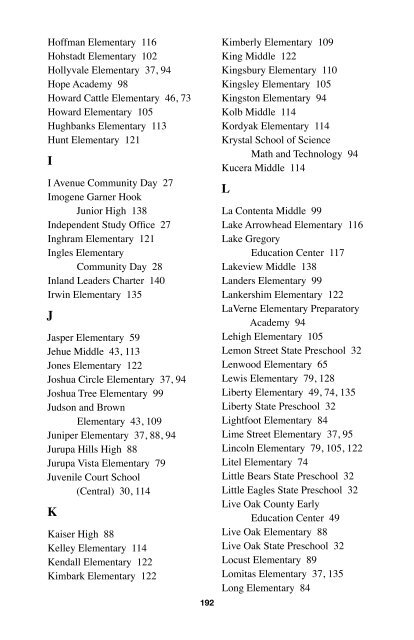 SBCSS Telephone Directory 11-12