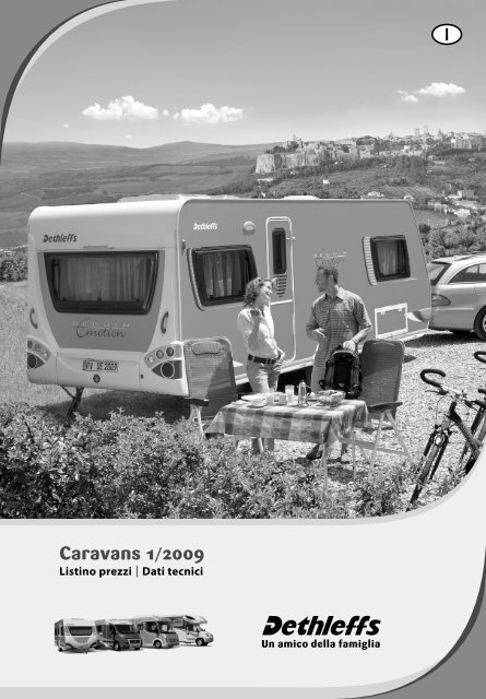 Listino prezzi Caravans 2009 - Dethleffs